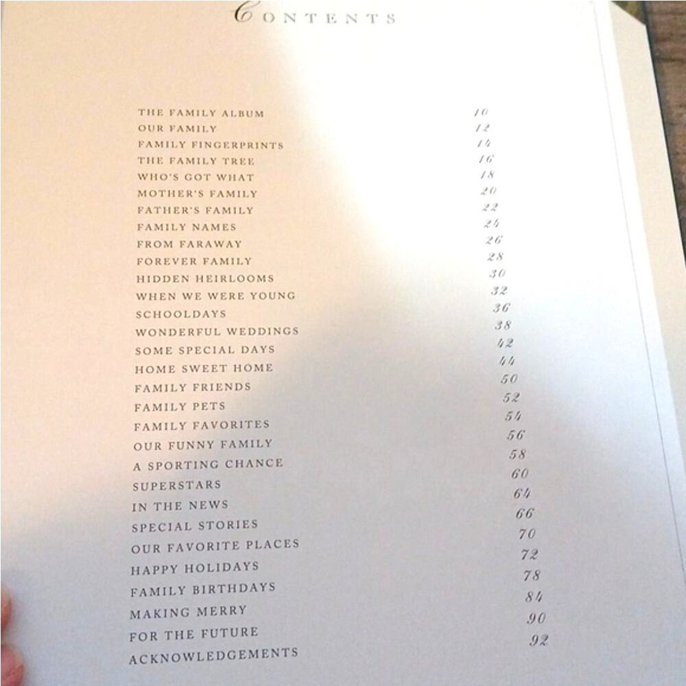 Vintage Our Family Album Family Tree 1993 Keepsake Book In Box - Picture 5 of 7